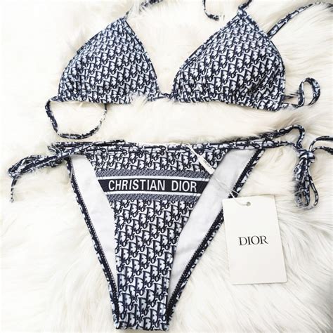 bikini dior blue|dior bathing suits.